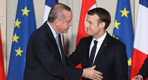 Erdoğan dan  Macron a Suriye telefonu
